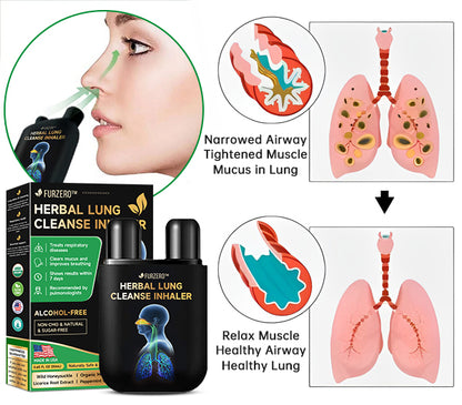 [Official Brand Flagship Store]👨‍⚕️ Furzero™ Health lung cleanse inhaler(💝Recommended by Lung Specialists💝)