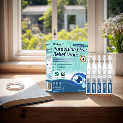 Ourlyard™  PureVision Clear Relief Eye Drops🌿💧Only Preservative-Free Drop ✅ Approved and recommended by the 🏥 AAO (American Academy of Ophthalmology) team and 🔬 FDA certified.